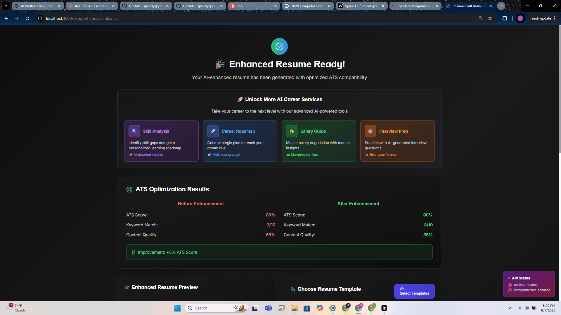 CareerCraft AI